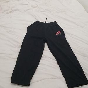 Black Buccaners drawstring sweatpants